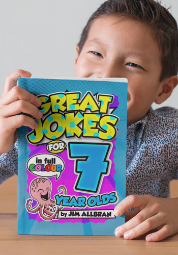 Funny joke books for kids - Great Jokes for 7 Year Olds by Jim Allbran