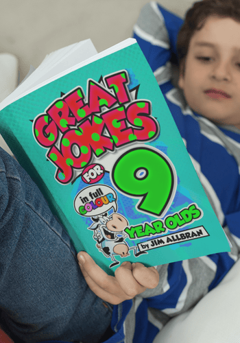 Funny joke books for kids - Great Jokes for 9 Year Olds by Jim Allbran