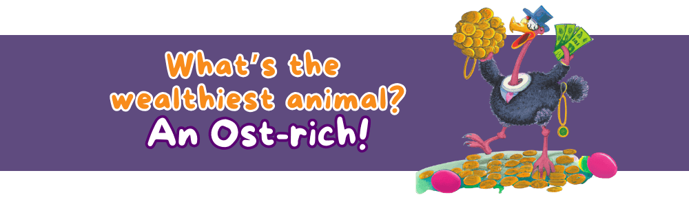 Funniest jokes for 8-year-olds: 'Ost-rich' Joke