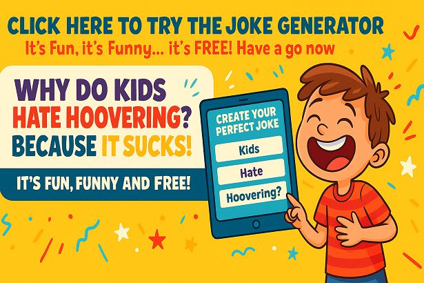 Kids Joke Generator - create your own jokes